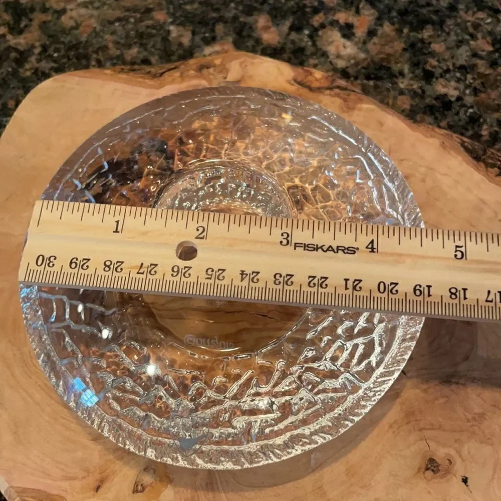 Orrefors Discus Votive